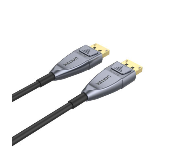 UNITEK DisplayPort 1.4 15m - optyczny, AOC, 8K - 668381 - zdjęcie 3